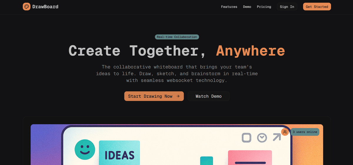 Collaborative Whiteboard App